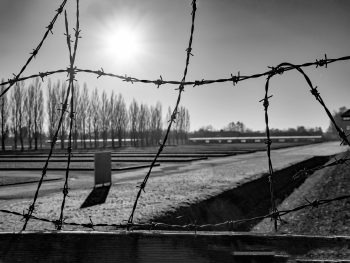 Visiting Dachau Concentration Camp memorial site | outside Munich, Germany | World War 2 | WWII | arbeit macht frei | Work will make you free