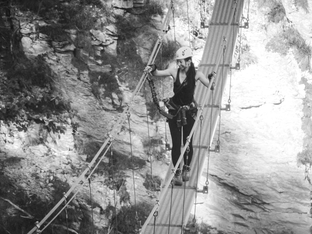 Nepalese Bridge | Via Ferrata Murren to Gimmelwald, Switzerland: One Insane Alpine Adventure!