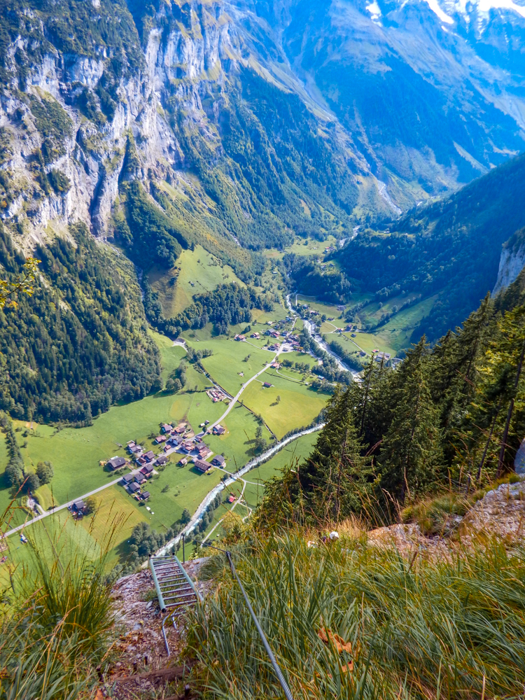 ladders | Via Ferrata Murren to Gimmelwald, Switzerland: One Insane Alpine Adventure!