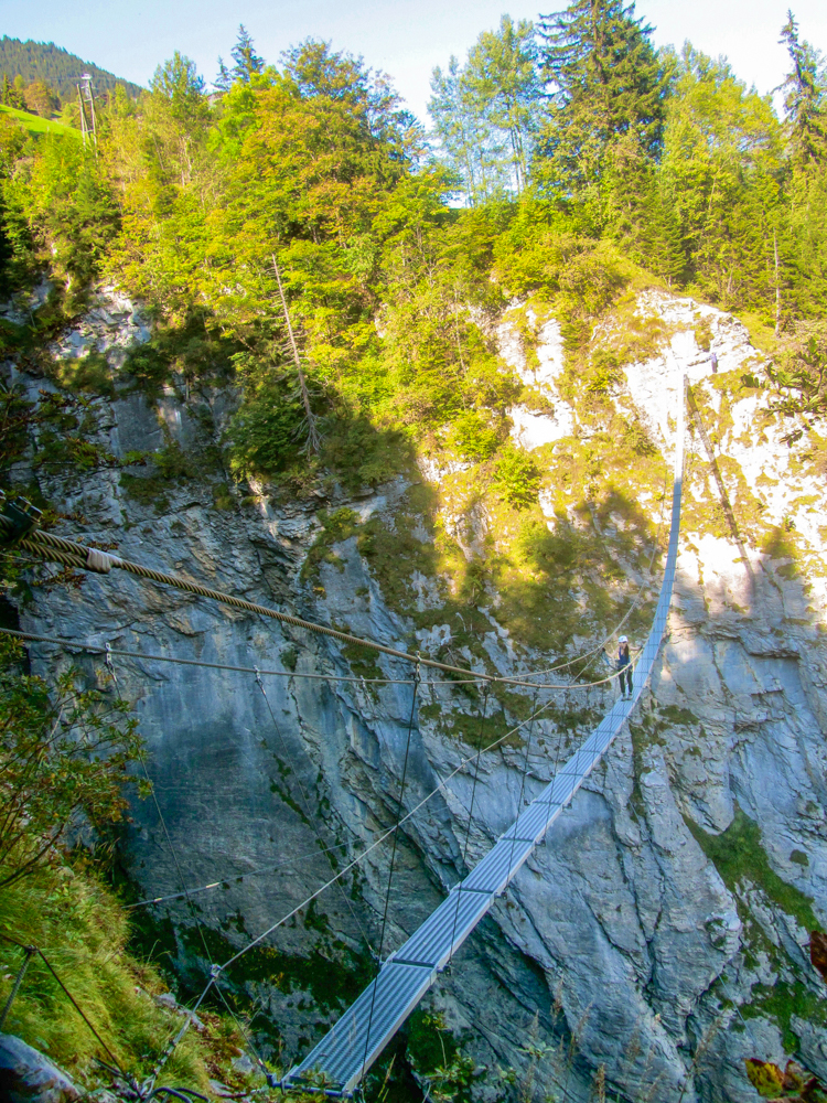 Nepalese Bridge | Via Ferrata Murren to Gimmelwald, Switzerland: One Insane Alpine Adventure!