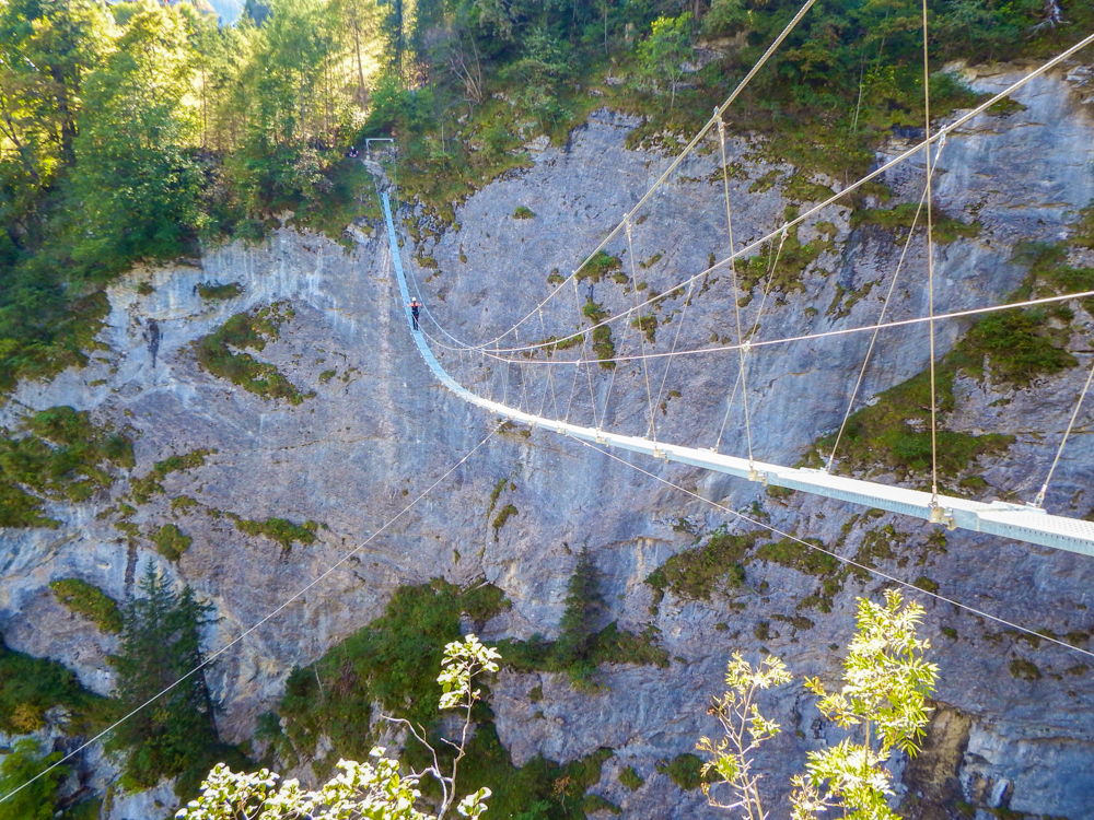 Nepalese Bridge | Via Ferrata Murren to Gimmelwald, Switzerland: One Insane Alpine Adventure!