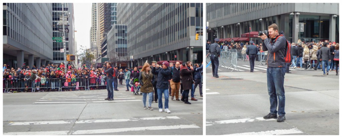 Do This, Not That // Macy's Thanksgiving Day Parade | Street photographer during the Macy's Thanksgiving Day Parade in New York City
