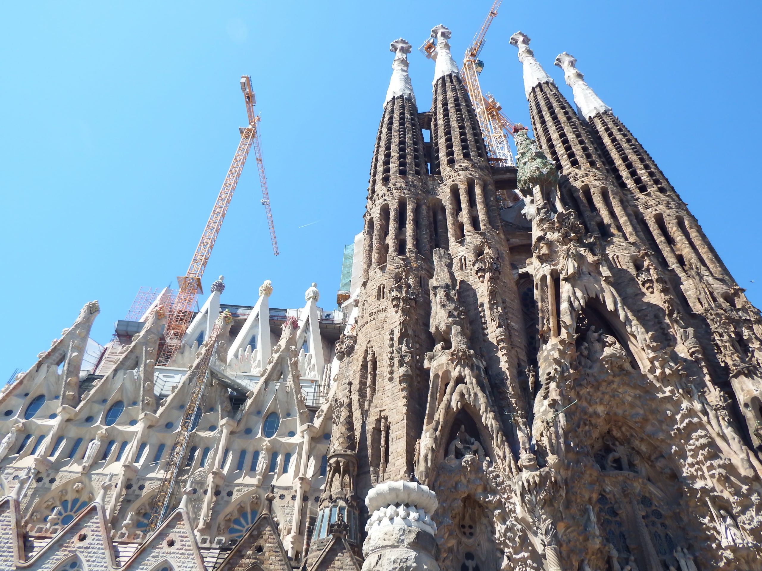 Antoni Gaudî's Sagrada Familia in Barcelona, Spain