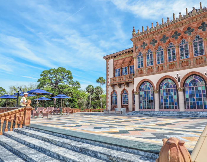 The Ringling // Getting My Italy Fix in Florida | Ringling | Ringling art museum and sculpture garden | Sarasota, Florida | The Ringling art museum | Rose garden | Ca'D'Zan