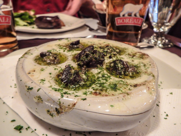 Escargots at Cafe St. Malo | Dinner at Cafe St. Malo | The Best Spots to Eat + Drink in Québec City | Canada