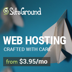 Siteground web hosting is the best there is.