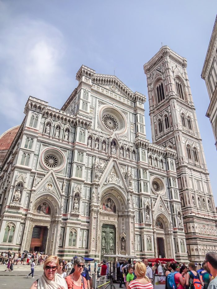 Day Two of 2 days in Florence, Italy // Outside the Cathedral of Santa Maria del Fiore