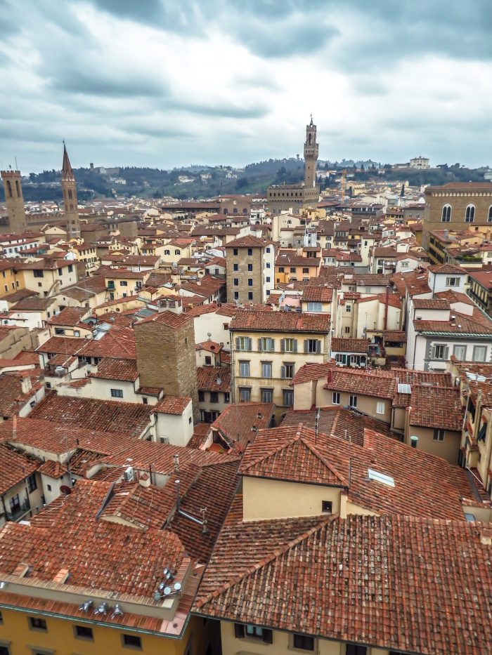 Day Two of 2 Days in Florence // Climbing the bell tower and the view from Giotto's Campanile