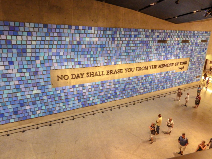 Touring the National September 11 Memorial and Museum // Quote by Virgil