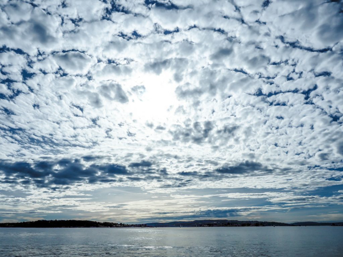 Riding the ferry to the Bygdøy museums in Oslo, Norway