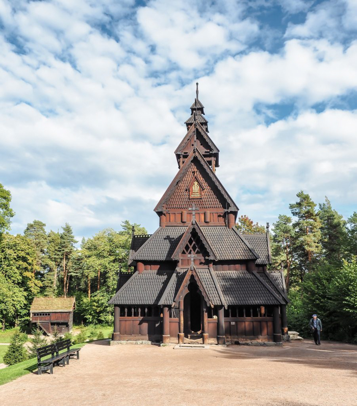 24 hours in Oslo, Norway -- Stave church at the Norwegian Folk Museum