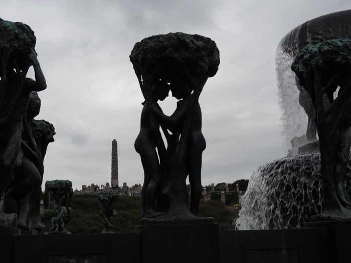 24 hours in Oslo, Norway -- Statues at Vigeland Sculpture Park