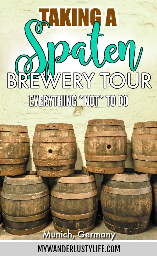 Taking a Spaten Brewery tour in Munich, Germany: Everything NOT to do / How not to take a Spaten brewery tour #spaten #brewerytour #brewery #munich #germany #germanbeer #Oktoberfest #beer