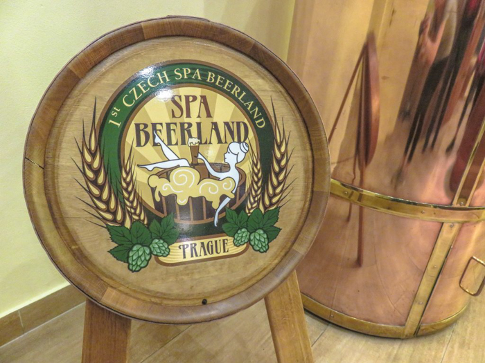 Inside Pivní Lázně Spa Beerland--a Prague beer spa