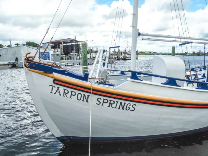 Greeking out at the Tarpon Springs Sponge Docks | What to do in the Tampa Bay area | Greek community | Greek food | Sponge capital of the world | sponge diving boat