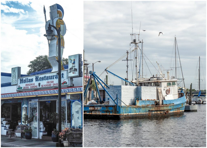 Greeking out at the Tarpon Springs Sponge Docks | What to do in the Tampa Bay area | Greek community | Greek food | Sponge capital of the world | Hellas Greek Restaurant