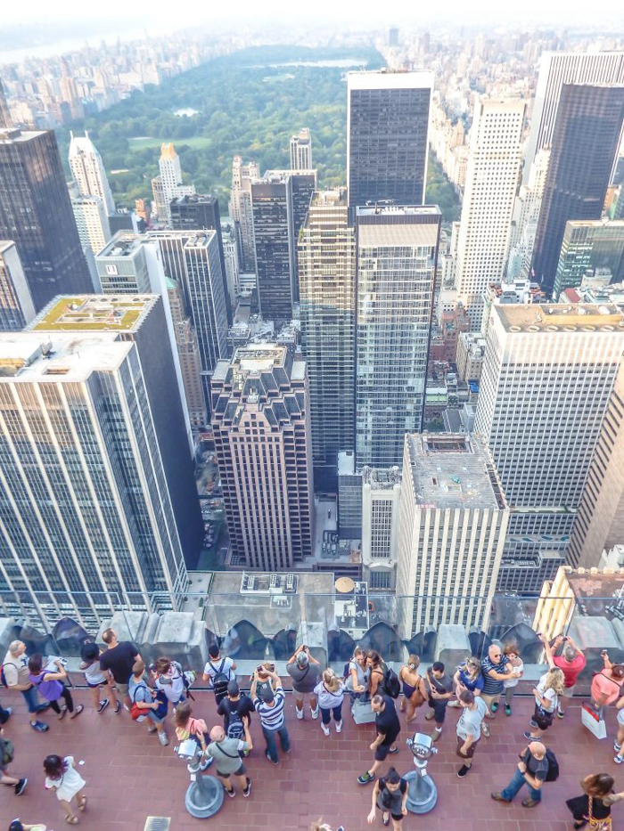 Is Rockefeller Center's Top of the Rock the best observation deck in New York City? (looking down and central park)
