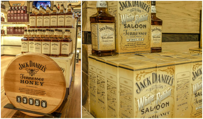 Jack Daniel's Distillery tour in Lynchburg, Tennessee | Tennessee Whiskey | perfect day trip from Nashville | Southern lunch at Miss Mary Bobo's Boarding House | Jack Daniel's Honey | Jack Daniel's Fire | Gentlemen Jack | Jack Daniel's Single Barrel Select | Old no. 7 | white rabbit bottle shop