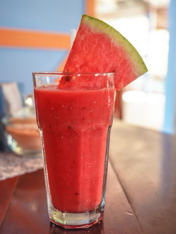 Things that shocked me in Belize // watermelon juice