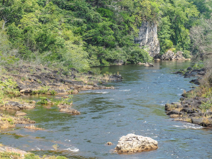 River near ATM Cave in Belize | Map | San Ignacio, Belize | Cayo District | Tapir Mountain Nature Reserve | Actun Tunichil Muknal | Maya | Mayan archaeological site | skeletal remains | Cave of the Sone Sepulcher | Pacz Tours