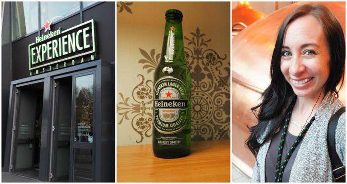 Entrance | Personalized Heineken bottle | The Heineken Experience in Amsterdam | the Netherlands | Heineken Brewery | brewery tour | VIP tasting | beer | Amstel | Brand | Affligem | Heineken 41 | beer tasting