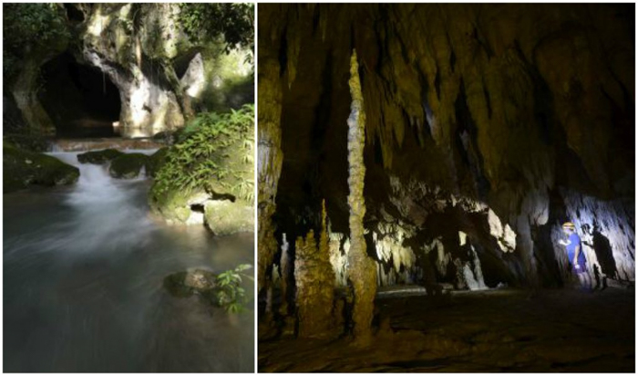 Entrance and Inside of the ATM Cave in Belize | Map | San Ignacio, Belize | Cayo District | Tapir Mountain Nature Reserve | Actun Tunichil Muknal | Maya | Mayan archaeological site | skeletal remains | Cave of the Sone Sepulcher | Pacz Tours