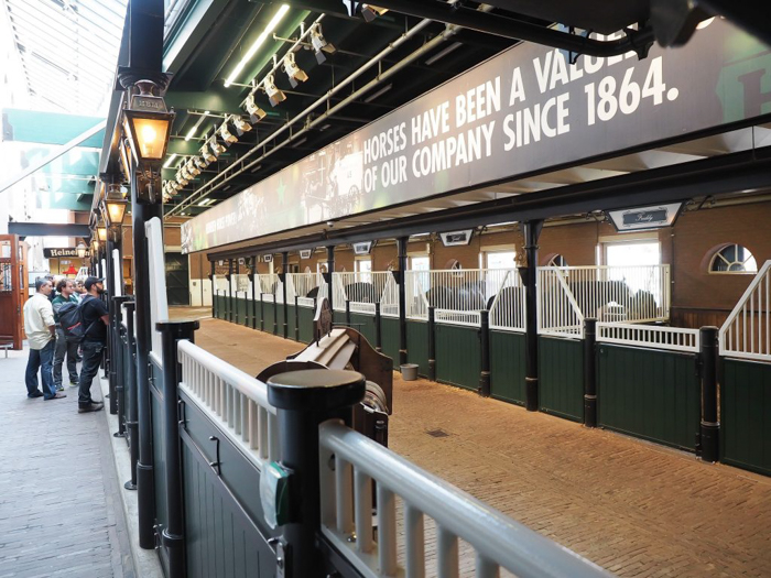 Horse stables | The Heineken Experience in Amsterdam | the Netherlands | Heineken Brewery | brewery tour | VIP tasting | beer | Amstel | Brand | Affligem | Heineken 41 | beer tasting