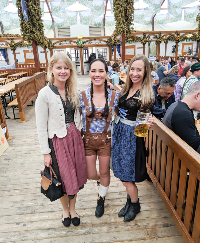 female lederhosen | How to dress for Oktoberfest, a Complete and Honest Oktoberfest Packing Guide for dirndls | What to wear to Oktoberfest in Munich, Germany #oktoberfest #dirndl #munich #germany #festival #beerfestival #lederhosen