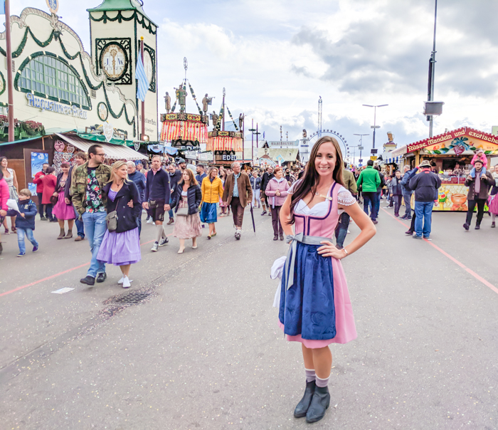 custom made Rare Dirndl | How to dress for Oktoberfest, a Complete and Honest Oktoberfest Packing Guide for dirndls | What to wear to Oktoberfest in Munich, Germany #oktoberfest #dirndl #munich #germany #festival #beerfestival