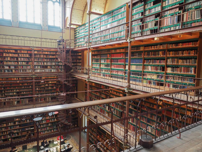 Art history library at the Rijksmuseum | Amsterdam, Netherlands | Dutch art history