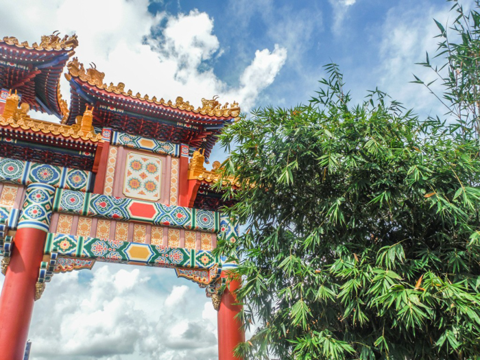 China pavilion at EPCOT Food & Wine Festival