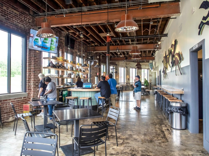 Memphis craft breweries | Ghost River Brewing Co. | Craft beer in Downtown Memphis, Tennessee | Ghost River taproom inside