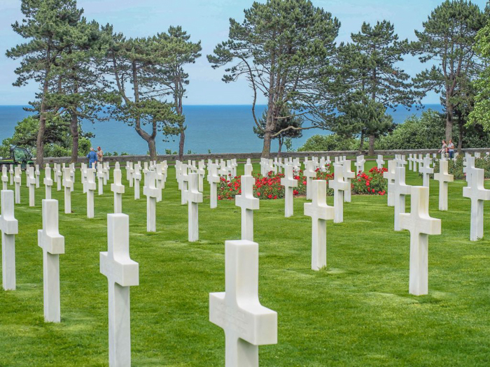 The best D-Day sites to visit in Normandy, France | WWII | WW2 | Normandy American Cemetery | graves