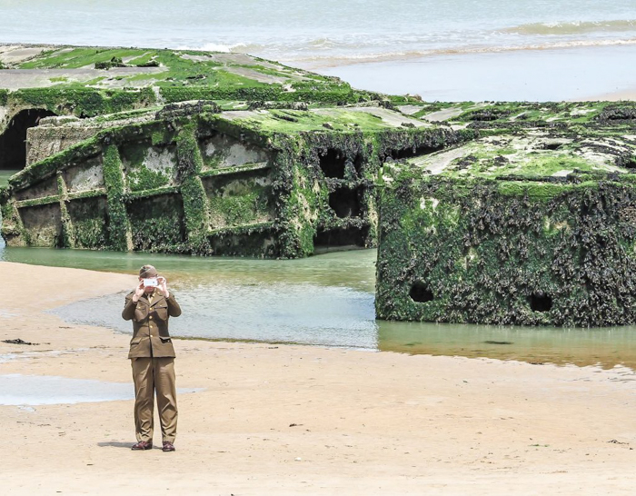 The best D-Day sites to visit in Normandy, France | WWII | WW2 | Arromanches | army soldier harbor remains