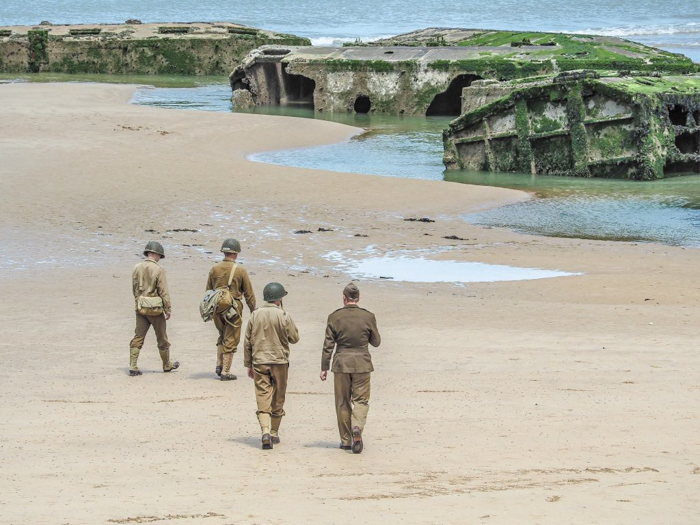 The best D-Day sites to visit in Normandy, France | WWII | WW2 | Arromanches | army soldiers