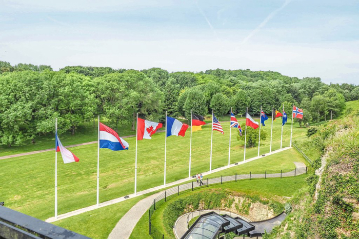 The best D-Day sites to visit in Normandy, France | WWII | WW2 | Caen Memorial and Museum | Gardens and flags