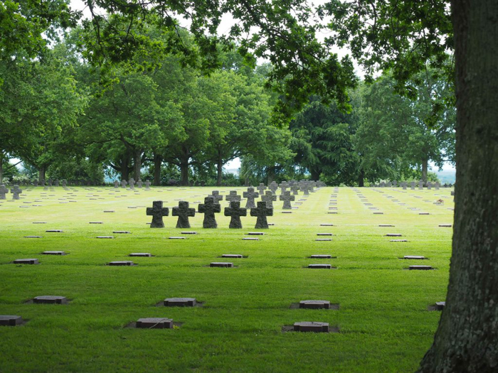 The best D-Day sites to visit in Normandy, France | WWII | WW2 | La Cambe German Cemetery | black crosses