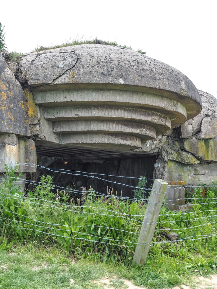 The best D-Day sites to visit in Normandy, France | WWII | WW2 | Longues-sur-Mer German battery | gun casement