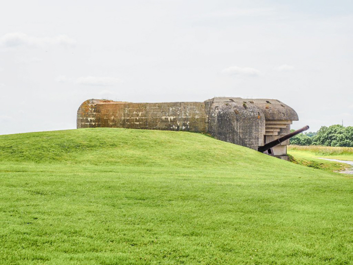 The best D-Day sites to visit in Normandy, France | WWII | WW2 | Longues-sur-Mer German battery | gun casement