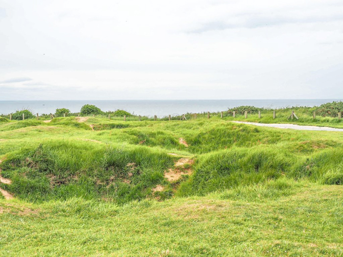 The best D-Day sites to visit in Normandy, France | WWII | WW2 | Pointe du Hoc | Bomb craters