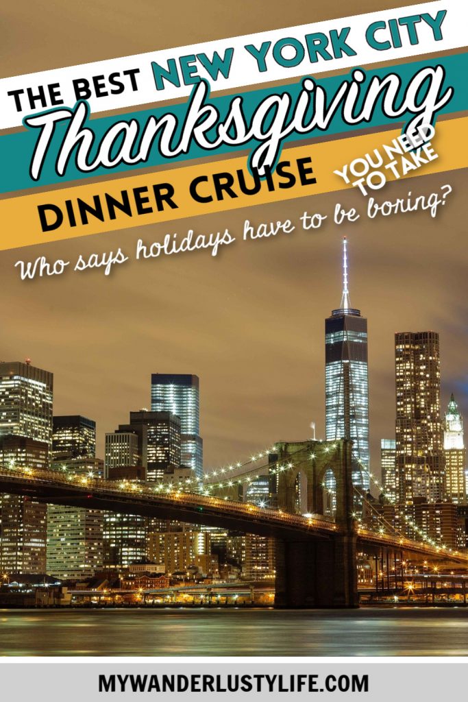 The Best Thanksgiving Dinner Cruise NYC Offers: What You’re Missing | Hornblower Thanksgiving Cruises, New York City #manhattan #newyorkcity #thanksgiving #dinnercruise