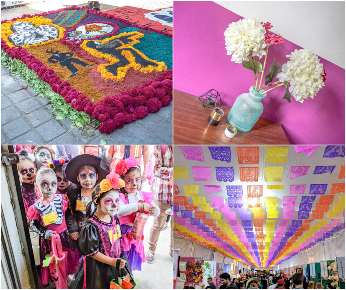 17 Things That Shocked Me in Mexico | Mexico City, Oaxaca de Juarez | Dia de Muertos | flower carpet | pink wall | trick-or-treaters | Oaxaca market