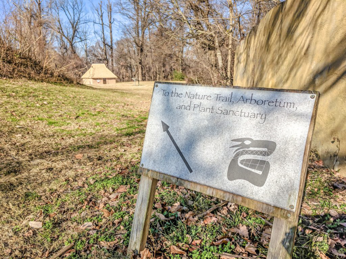 9 Reasons You Should Visit Chucalissa Indian Village | Memphis, Tennessee | West Tennessee Historic Landmark | History museum | Native American, American Indian historical site | Chickasaw, Choctaw, Cherokee, Quapaw, Mississippian culture | Earthen Mound complex | sign