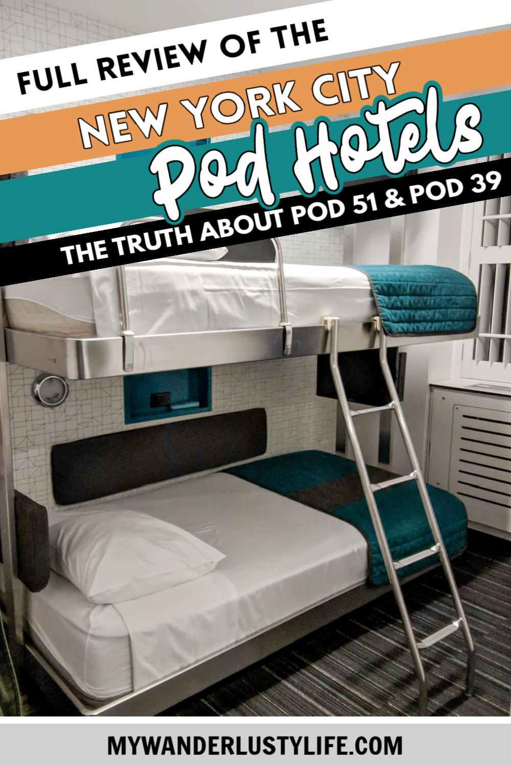 Pod Hotel Review: The Truth About Pod 51 and Pod 39 in New York City, Manhattan | What it's like to stay at a New York Pod Hotel, Pod 51 reviews, Pod 39 reviews