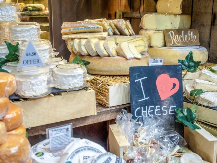 The Best 5-day London Itinerary for First-Time Visitors | London, England, United Kingdom | Borough Market, I heart cheese
