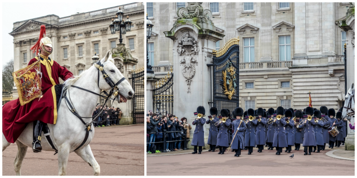 The Best 5-day London Itinerary for First-Time Visitors | London, England, United Kingdom | Changing of the Guard ceremony at Buckingham Palace