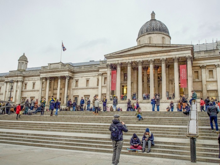 The Best 5-day London Itinerary for First-Time Visitors | London, England, United Kingdom | National Gallery, exterior, Trafalgar Square