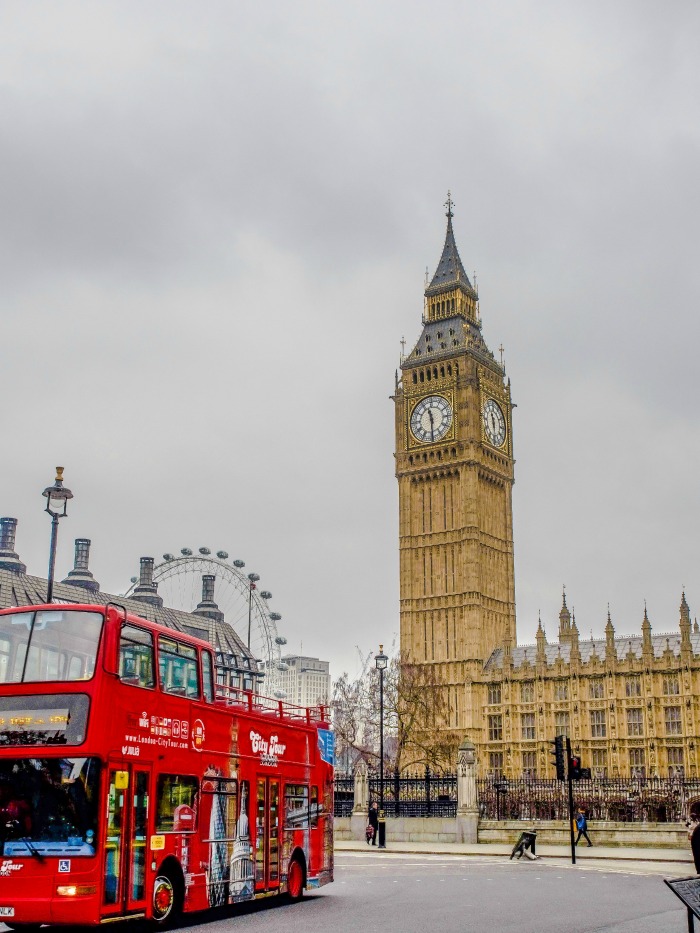The Best 5-day London Itinerary for First-Time Visitors | London, England, United Kingdom | Double decker bus, london eye, big ben