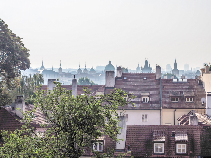 Czeching Out the Best of Prague in 3 Days | Prague Castle | Rooftop view from the Old Castle Steps