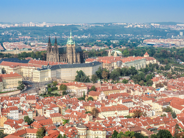Czeching Out the Best of Prague in 3 Days | Czech Republic | Petrin Tower, Petrin Hill, Best views in Prague, View of Prague Castle